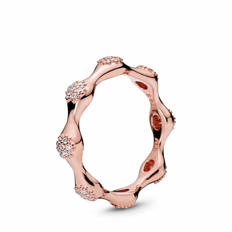 Pandora Australia Rose™ Modern LovePods™ Stackable Ring | IZKFLM164